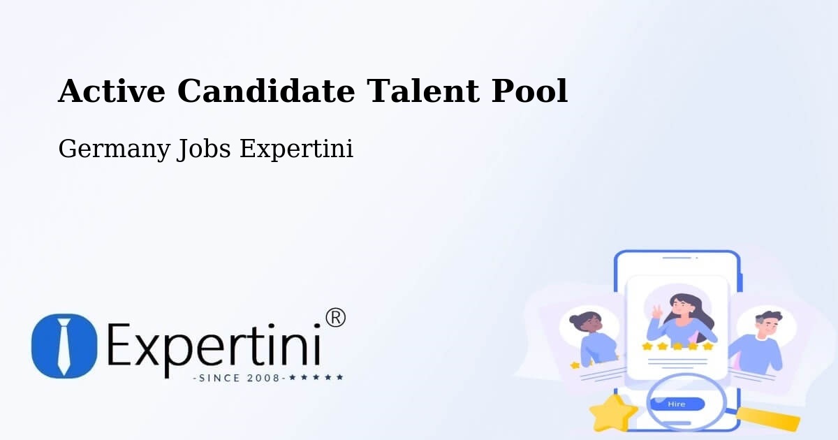 Active Candidate Talent Pool - Germany Jobs Expertini