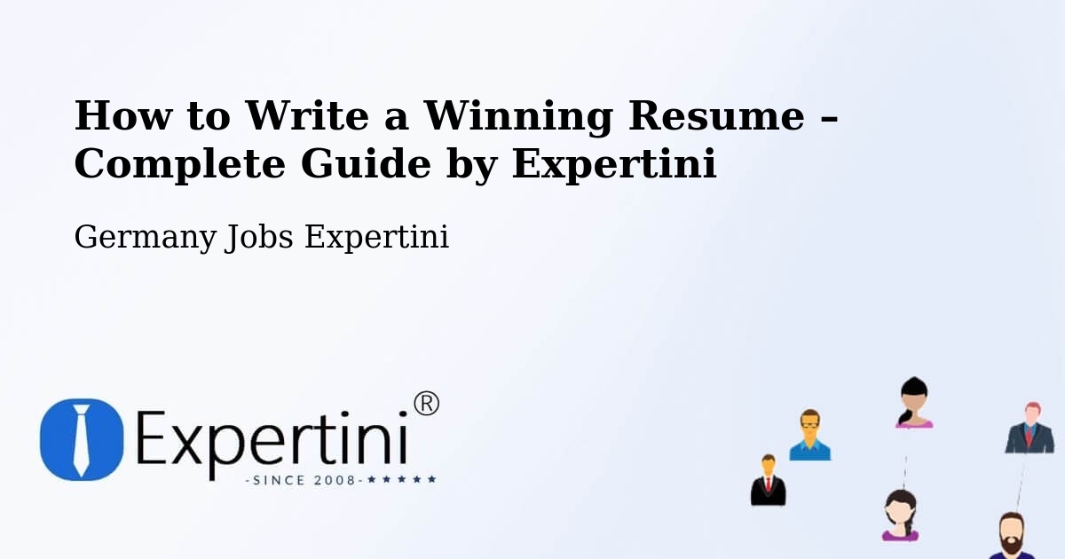Resume Writing Guide for Job Seekers – Fell - Fell, Germany Jobs Expertini