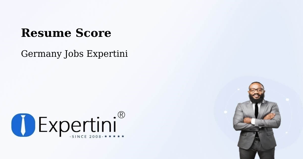 Resume Score & Job Description Match Tool – Fell - Germany Jobs Expertini